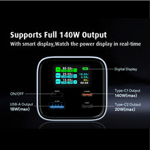 Load image into Gallery viewer, PD140W Smart Management Powerbank 27,000mAh