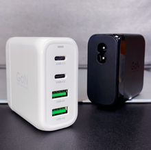 將圖片載入圖庫檢視器 DM 65W GaN USB 4插頭快速充電器