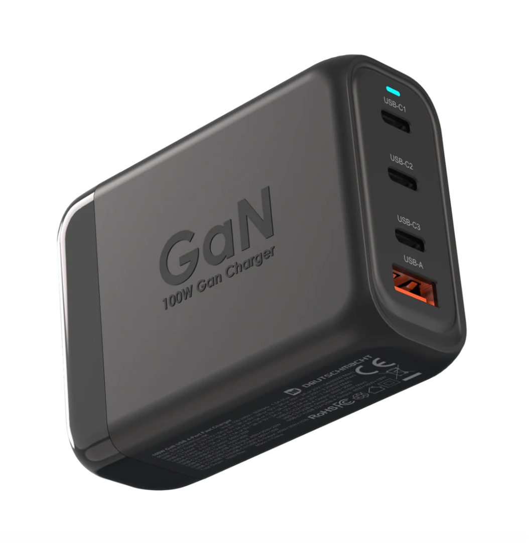 DM 100W GaN USB 4-Port Fast Charger