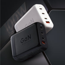 將圖片載入圖庫檢視器 (最新) DM 100W GaN USB 4插頭快速充電器
