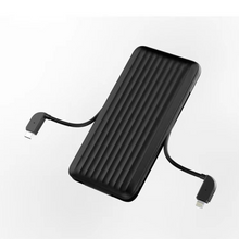 將圖片載入圖庫檢視器 DM 10,000mAh 一體雙線充電器 (USB Type C &amp; Lightning)
